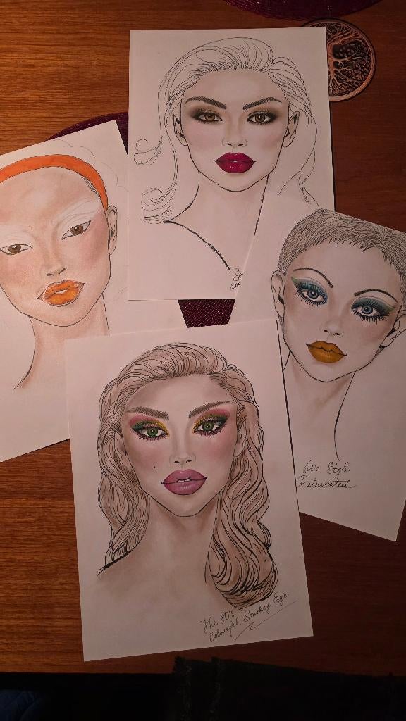 Model gezocht voor een make-up les, Eén persoon