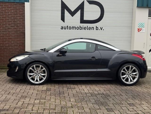 Peugeot RCZ 1.6 THP 200PK -2e eigenaar-Leder-Xenon-Navi- JBL, Voorwielaandrijving, 15 km/l, Gebruikt, Zwart
