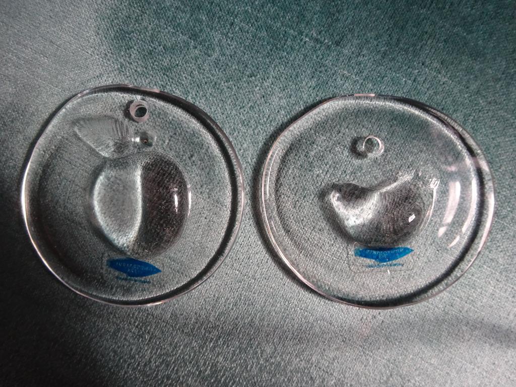 Arabia Nuutajarvi: Heiko Orvola Appel en Vogel raamhangers, Ophalen of Verzenden