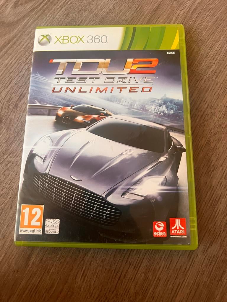 TDU2 Test Drive Unlimited Xbox 360, Spelcomputers en Games, Ophalen of Verzenden, Gebruikt, Racen en Vliegen, Vanaf 12 jaar