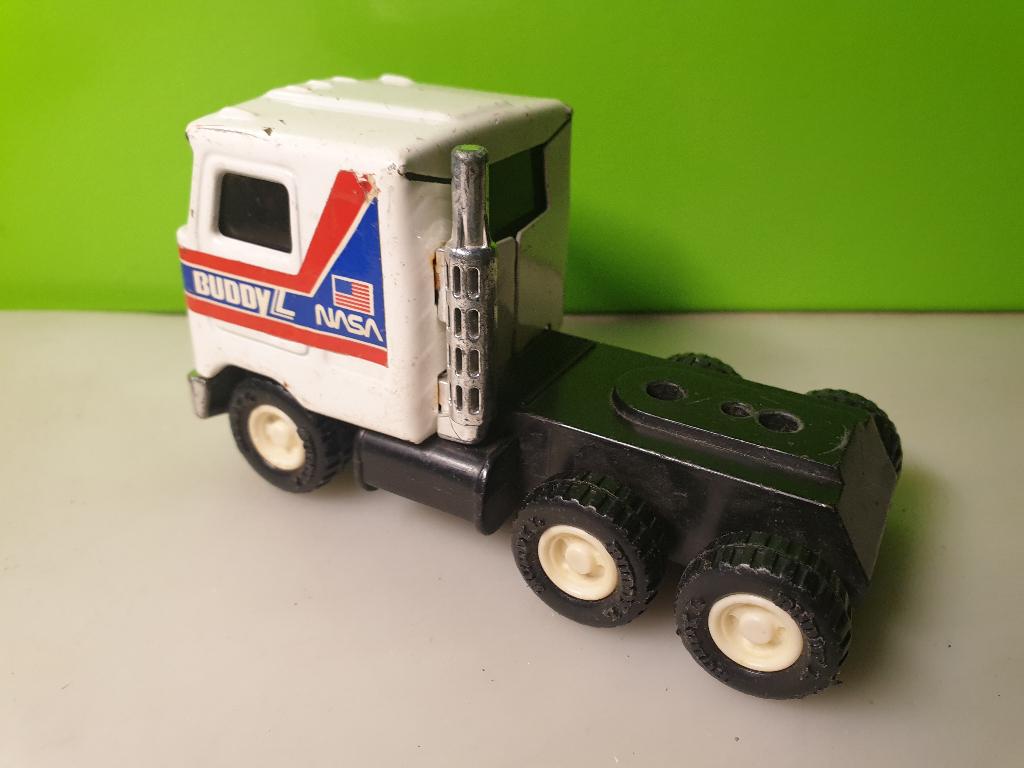 Buddy L - Mack Truck NASA [wit] #1, Ophalen of Verzenden, Gebruikt, Bus of Vrachtwagen