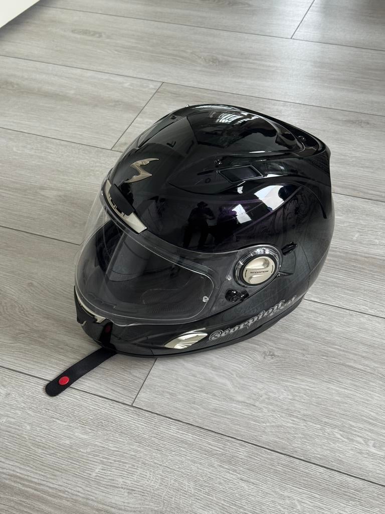 Skorpion Exo helm paars, Ophalen, Tweedehands, Overige merken
