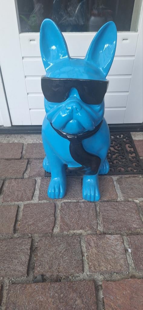 Leuk groot beeld Franse Bull, Ophalen of Verzenden, Gebruikt, Dier