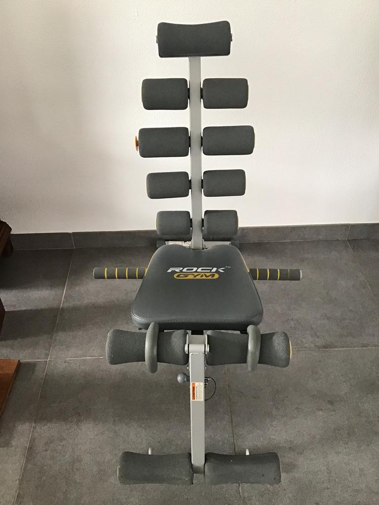 fitnessbank Rock gym, Ophalen of Verzenden, Gebruikt, Fitnessbank