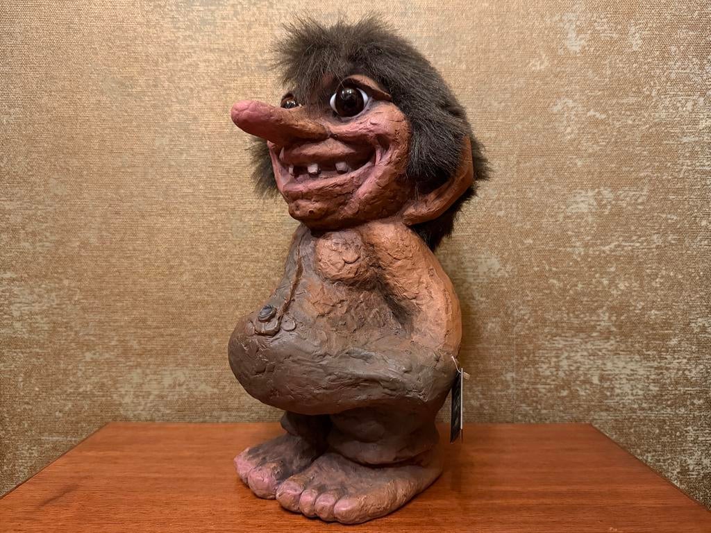 Vintage Noorse Nyform handgemaakte Troll izgst!, Ophalen of Verzenden, Gebruikt