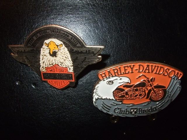 pins Harley Davidson € 9 per stuk, Motoren, Accessoires | Overige, Verzenden, Nieuw