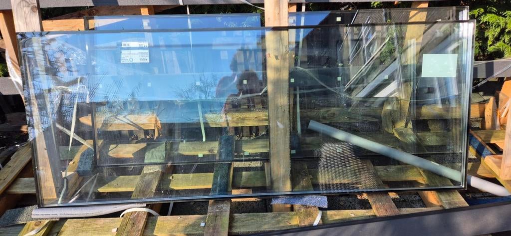 Ramen triple glas GRAAG SNEL OPHALEN, Doe-het-zelf en Verbouw, Glas en Ramen, Ophalen, Minder dan 80 cm, Gevelraam of Ruit, 160 cm of meer