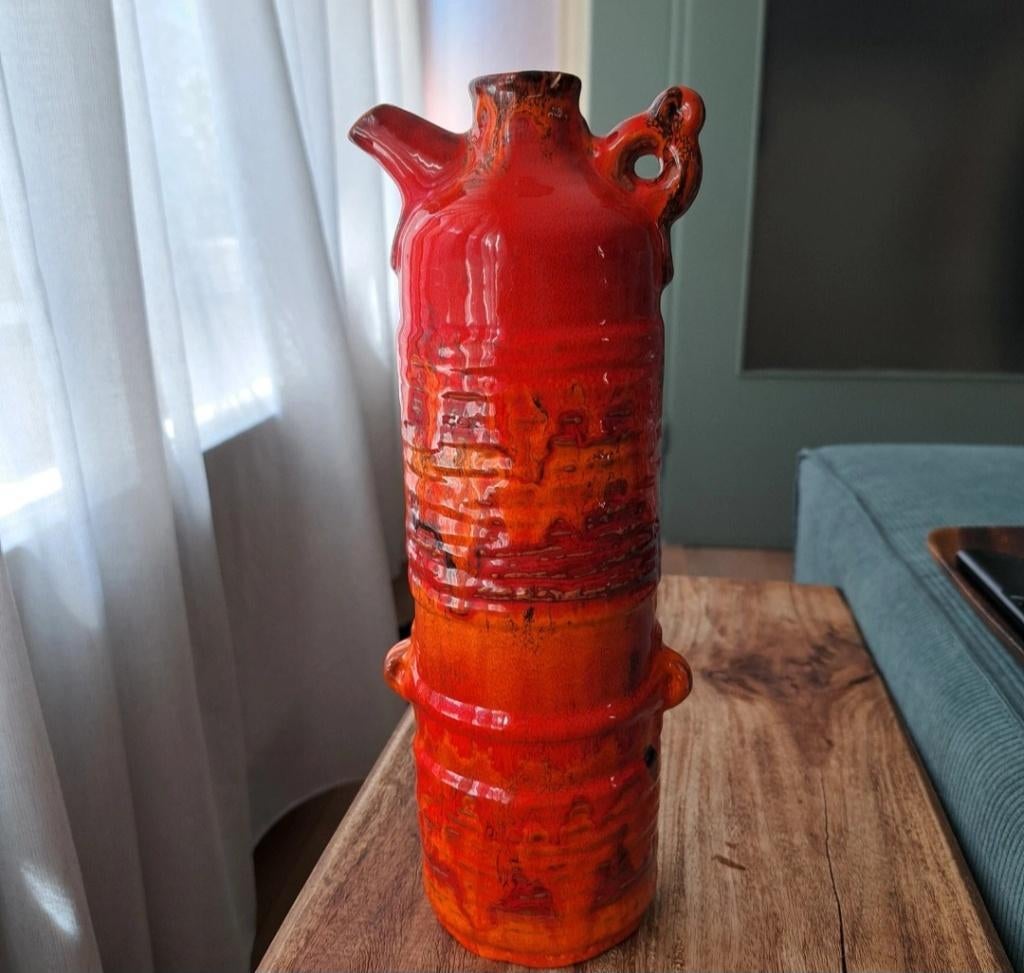 Fat lava vaas west germany, Ophalen