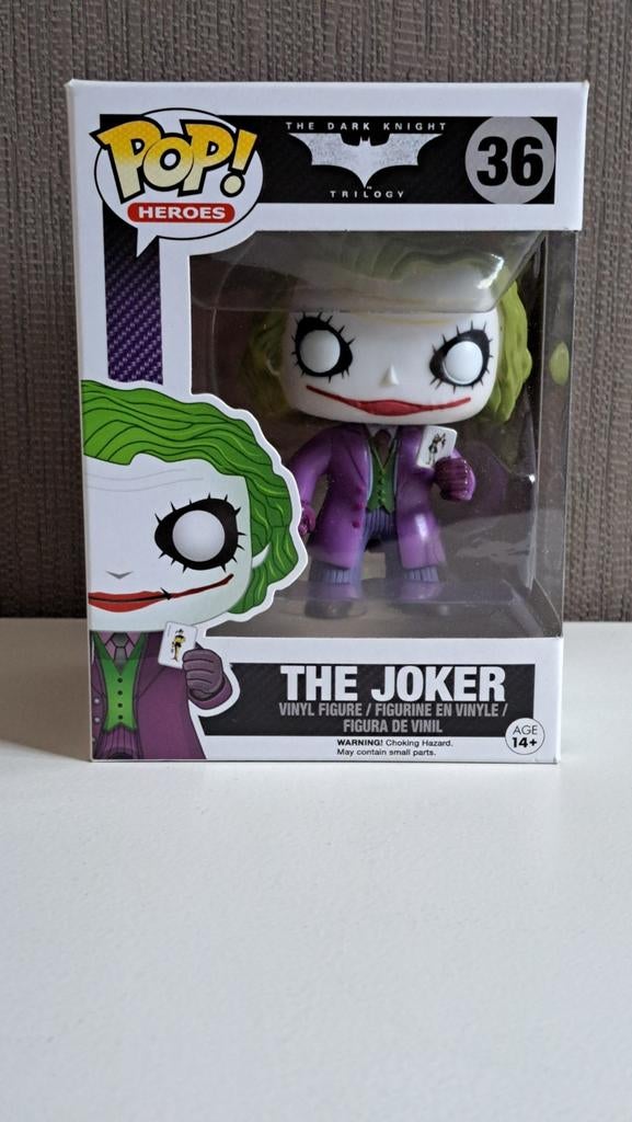 Funko nr36 The Joker, The dark night, Batman, Ophalen of Verzenden, Zo goed als nieuw