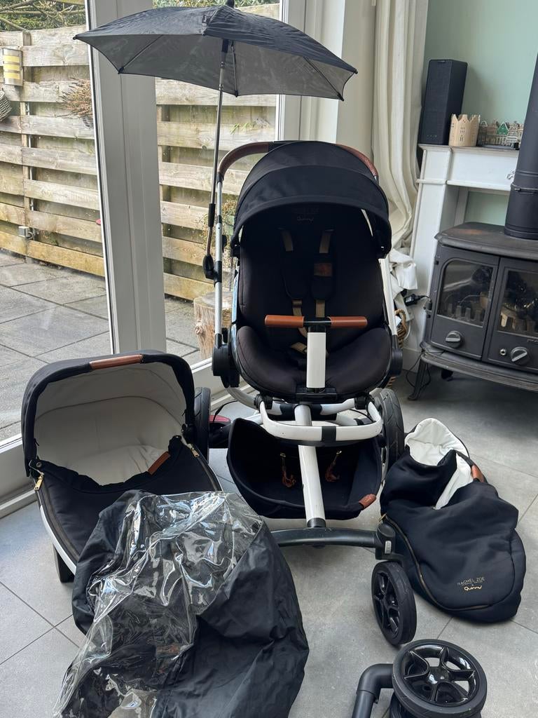 Quinny Moodd Kinderwagen x Rachel Zoe, Gebruikt, Combiwagen, Met reiswieg, Quinny