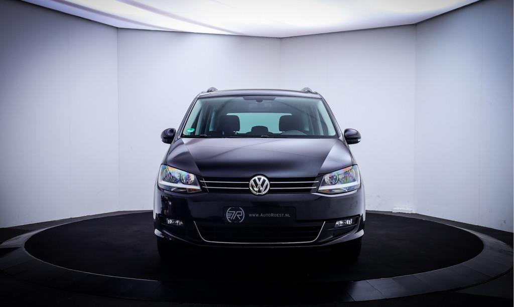 Volkswagen Sharan 1.4TSI Dsg 7Pers COMFORTLINE NAVI | CLIMA, Stof, Gebruikt, Zwart, 4 cilinders