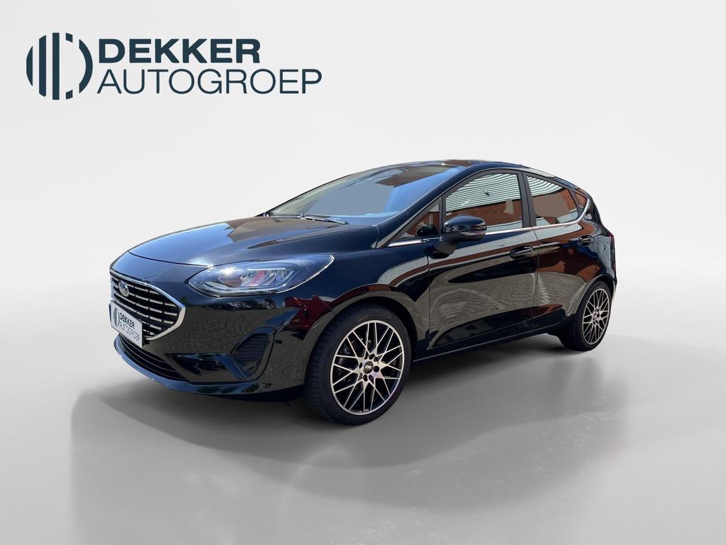 Ford Fiesta 1.0 EcoB. Hybrid Titanium Winterpakket, Voorwielaandrijving, Gebruikt, Euro 6, 1133 kg