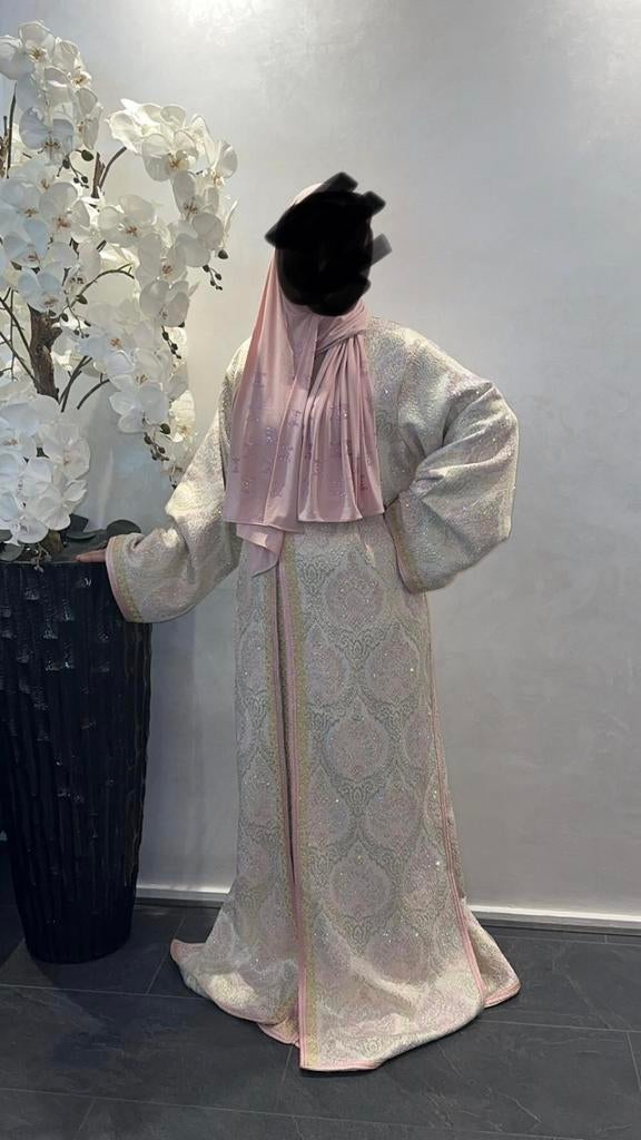 Marokkaanse takchita, Kleding | Dames, Gelegenheidskleding, Galajurk, Maat 42/44 (L), Ophalen of Verzenden, Zo goed als nieuw