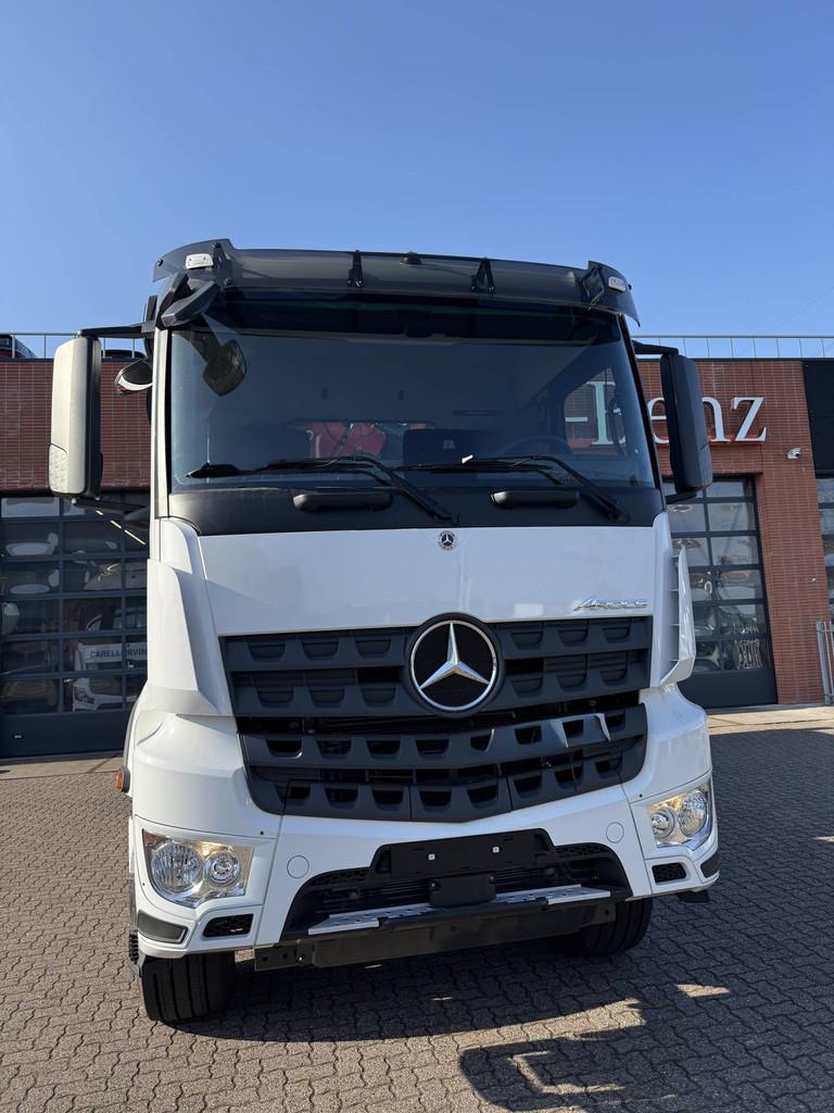 Mercedes-Benz Arocs 3346 AK 6x6 WSG kraan/kipper Nieuw, Auto's, Automaat, Stof, 460 pk, Zwart
