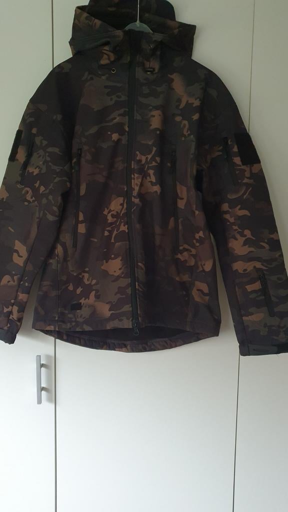 Camouflage regenpak heren nieuw maat L, Ophalen of Verzenden