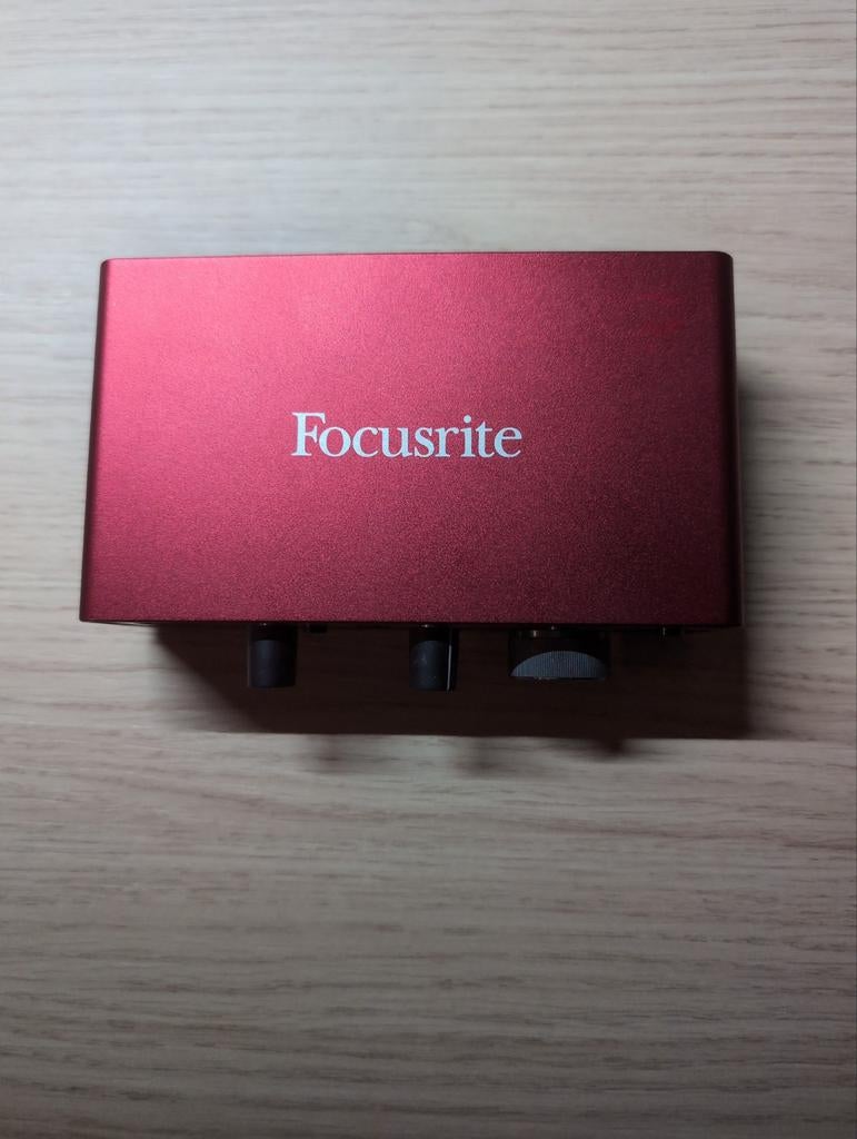 Focusrite Scarlett Solo 3rd Gen Audio Interface, Muziek en Instrumenten, Midi-apparatuur, Ophalen of Verzenden, Zo goed als nieuw
