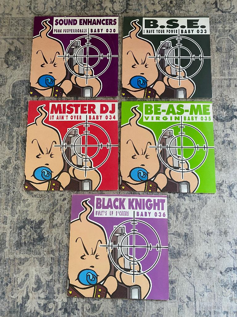 Vinyl Gabber Thunderdome Hardcore Babyboom, Cd's en Dvd's, Vinyl | Dance en House, Ophalen of Verzenden, Gebruikt, 12 inch, Overige genres