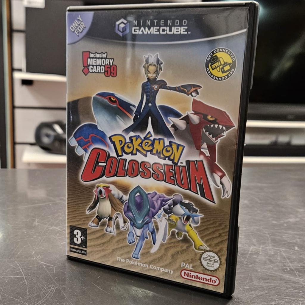 Pokemon Colosseum + Pokemon Box - Nette conditie, Spelcomputers en Games, Games | Nintendo GameCube, Zo goed als nieuw