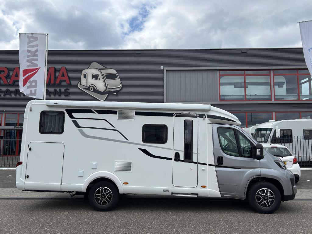 Hymer Exsis-T 580 PURE Automaat, schotel, tv, Automaat, Luifel, Ringverwarming, Fiat