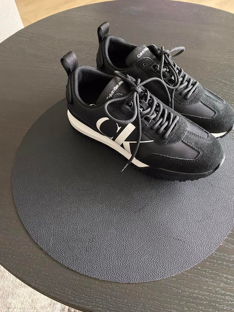 Calvin Klein, Ophalen of Verzenden, Zo goed als nieuw, Zwart, Sneakers of Gympen