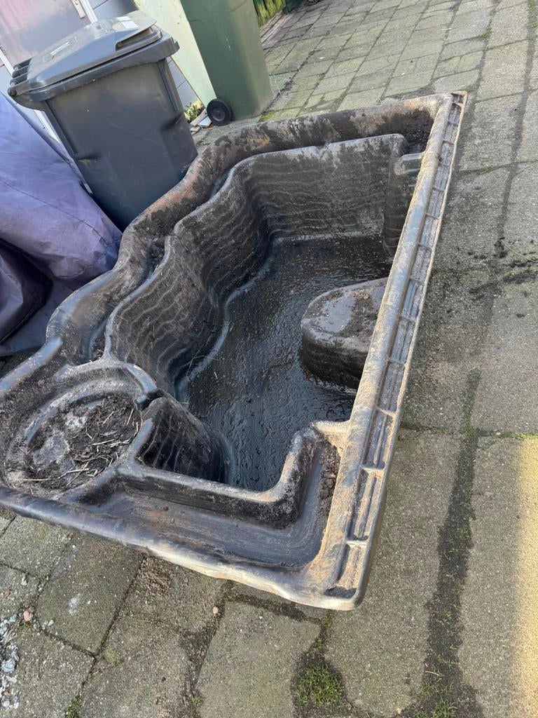 Grote vijverbak / voorgevormde vijver, Ophalen of Verzenden, Gebruikt