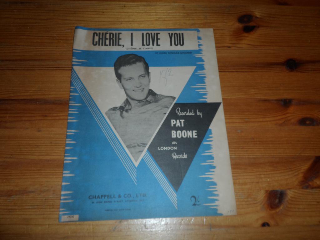 Cherie I love you - lilian rosedale goodman, Zang, Gebruikt, Ophalen of Verzenden, Artiest of Componist