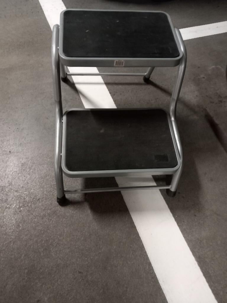 Mooie brede opstap voor caravan, Ophalen, Campingstoel