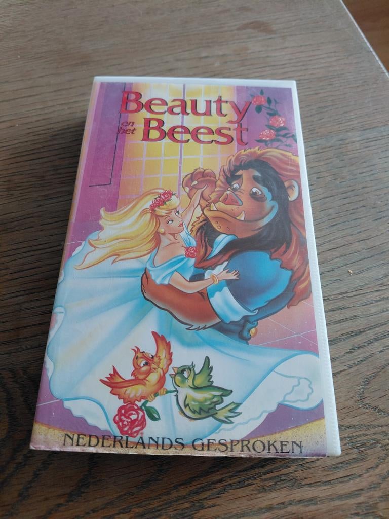 Beauty en het Beest videoband. Belle en het Beest., Cd's en Dvd's, VHS | Kinderen en Jeugd, Alle leeftijden, Ophalen of Verzenden