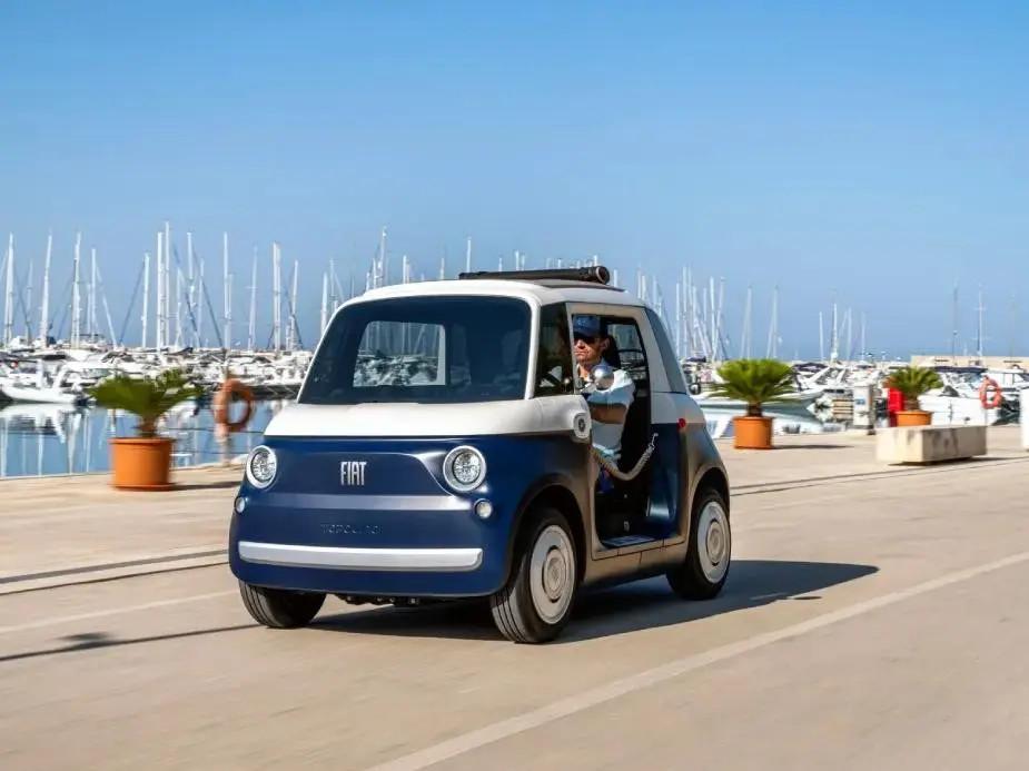 Fiat Topolino Dolcevita Vilebrequin € 13.490,00, Auto's, Fiat, Stof, Gebruikt, Overige modellen, Cabriolet