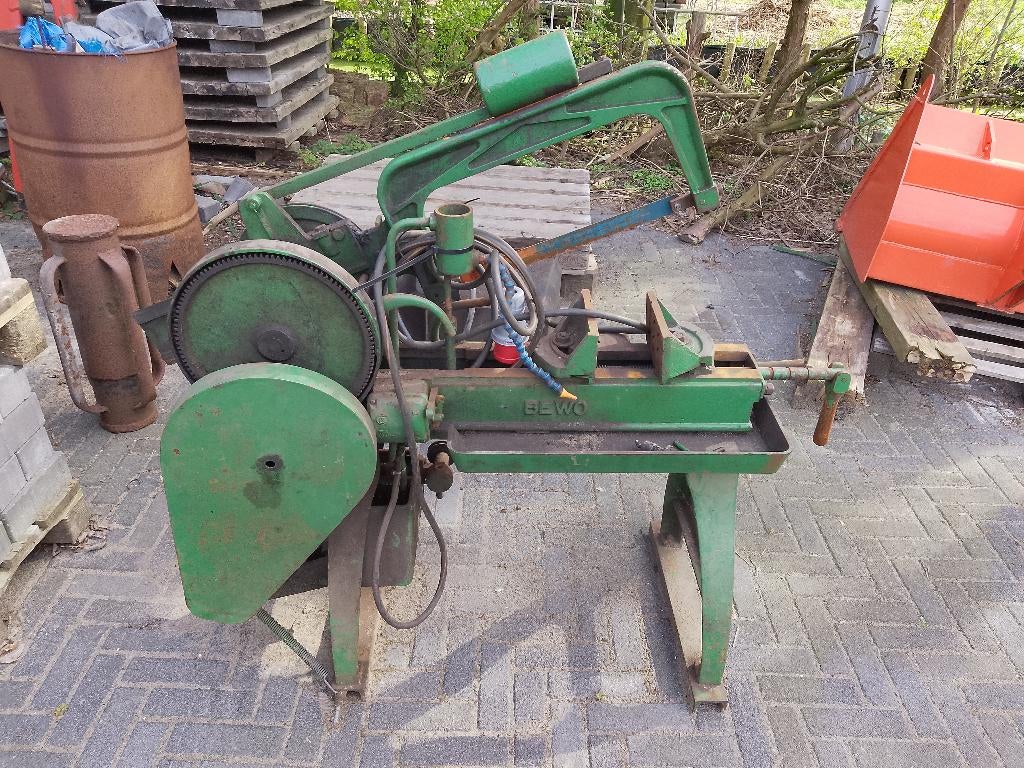 Klassieke BEWO Beugelzaag, Doe-het-zelf en Verbouw, Gereedschap | Zaagmachines, Ophalen, Gebruikt, Bewo, Overige typen