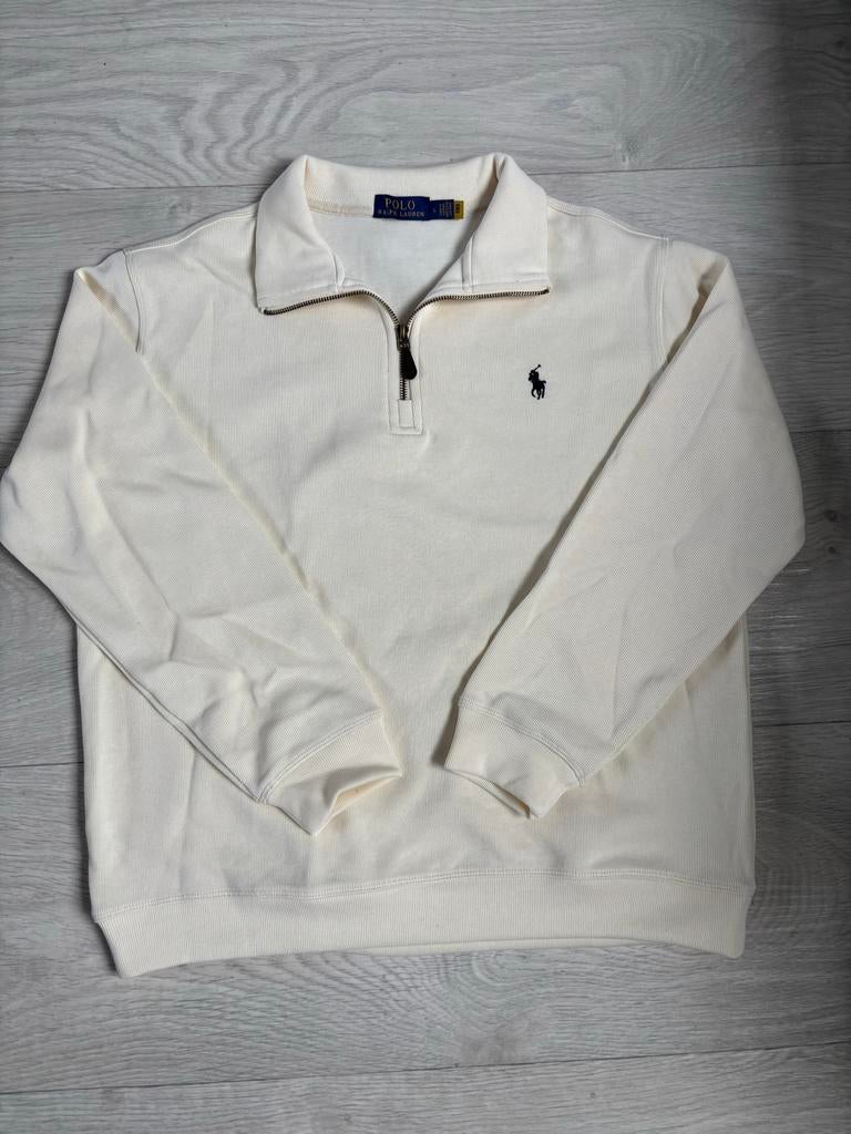 Ralph Lauren trui met rits, Verzenden, Zo goed als nieuw, Maat 52/54 (L), Beige