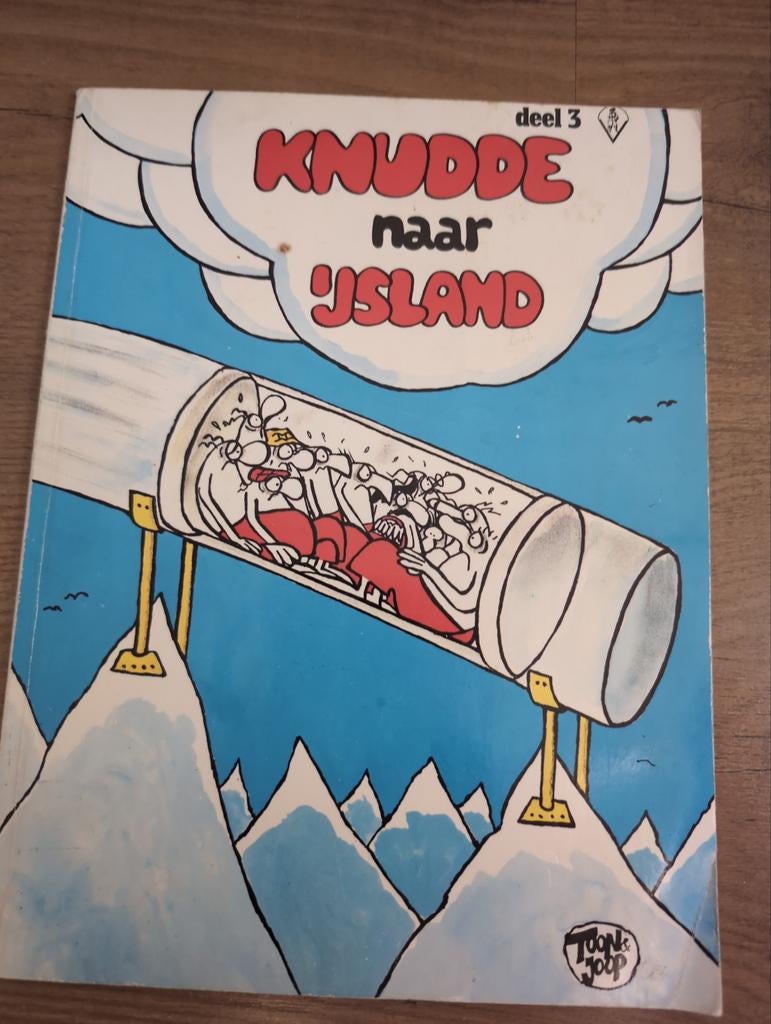 Knudde naar IJsland - Deel 3 (1986), Boeken, Eén stripboek, Ophalen of Verzenden, Gelezen, Toon van Driel