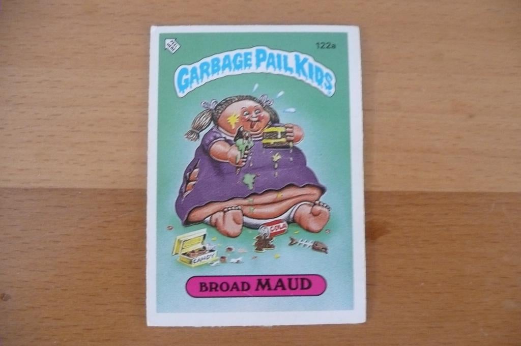 Garbage Pail Kids Derde serie UK nummer 122a (115), Ophalen of Verzenden, Plaatje