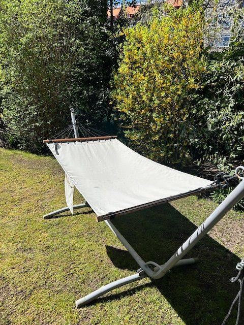 Hangmat ( Ikea), Tuin en Terras, Hangmatten, Ophalen, Gebruikt, Met standaard, Eenpersoons