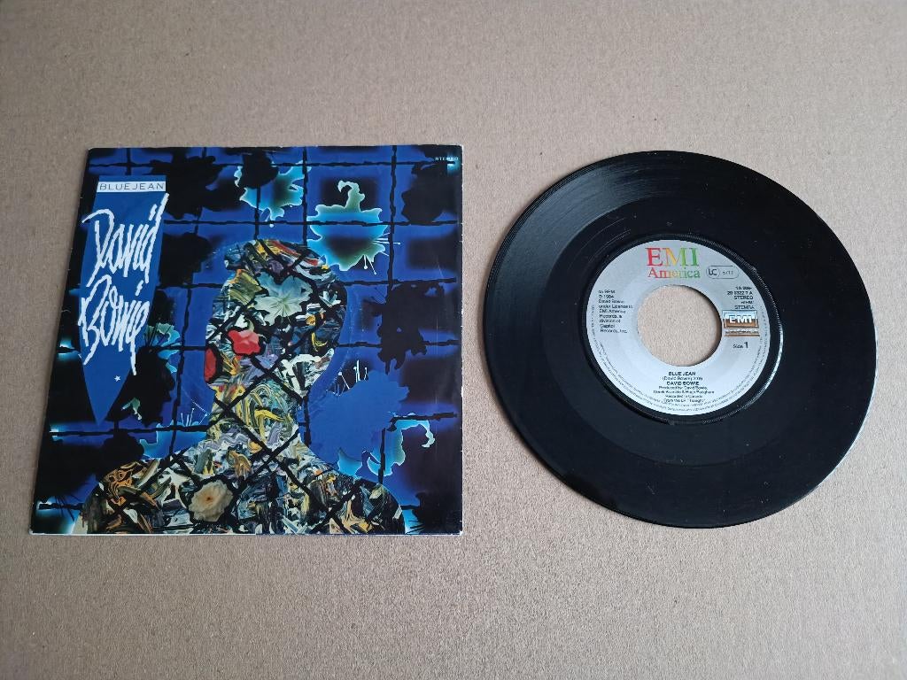 Single: David Bowie - Blue Jean (1984), Cd's en Dvd's, Vinyl Singles, Verzenden, Gebruikt, 7 inch, Pop