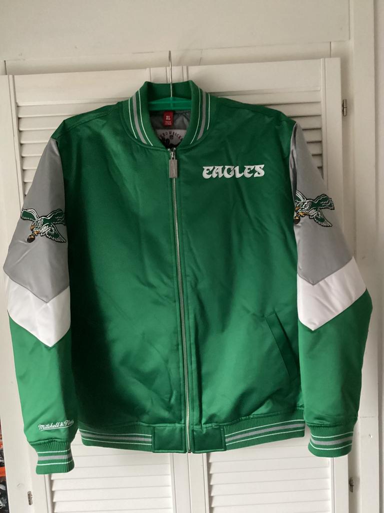 NFL Mitchell Ness varsity jacket XL, Ophalen of Verzenden, Zo goed als nieuw, Maat 56/58 (XL)