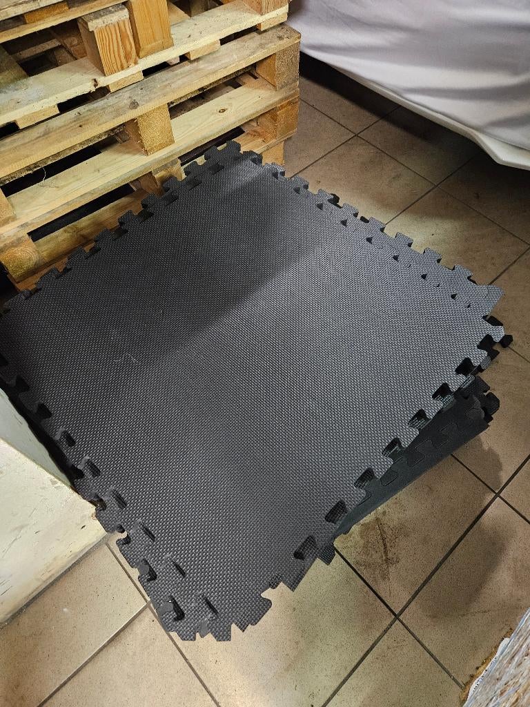 rubber vloertegels, Ophalen, Zo goed als nieuw, Fitnessmat