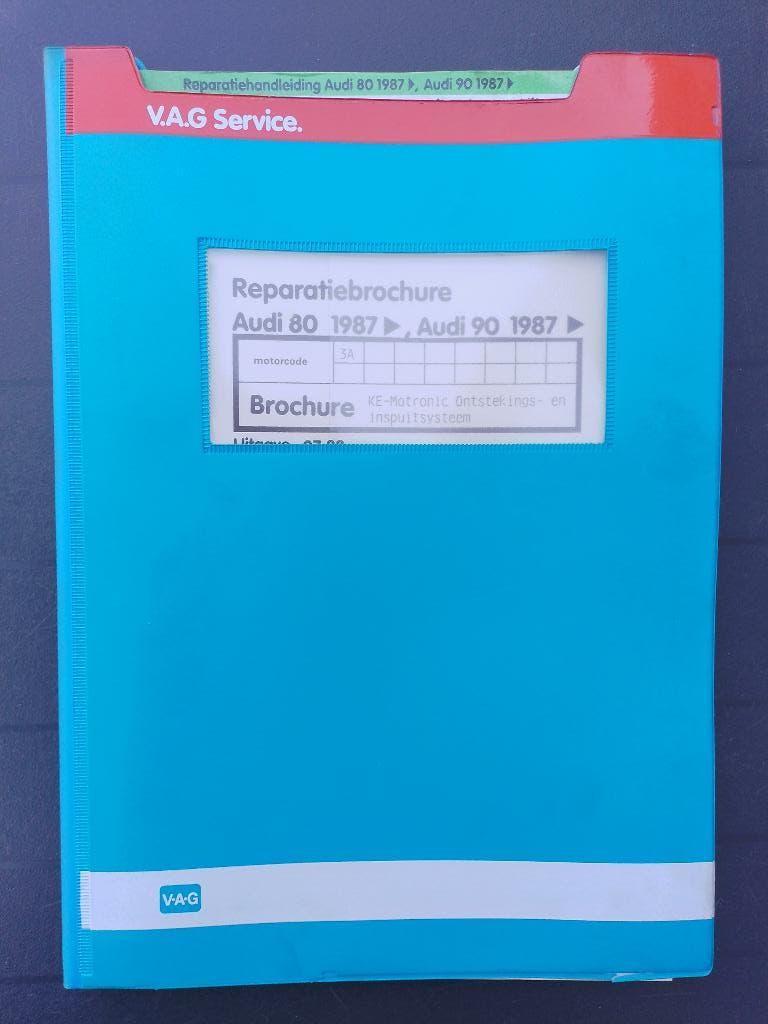 Werkplaatsboek Audi 80 B3 + Coupé 2.0 83KW KE-Motronic 3A, Boeken, Auto's | Boeken, Ophalen of Verzenden, Gelezen, Audi