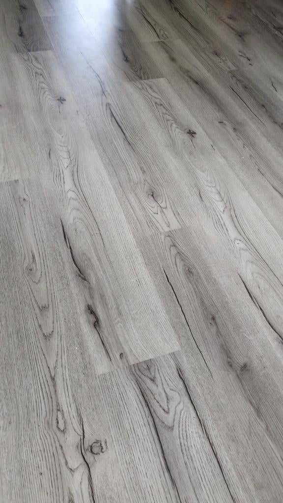 houten vloer 40  m² - Ophalen in Enschede, Huis en Inrichting, Stoffering | Vloerbedekking, Gebruikt, Overige typen, Grijs, 25 tot 50 m²