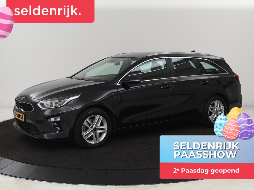 Kia Ceed 1.4 T-GDi DynamicLine | Automaat | Camera | Trekhaa, Stof, Euro 6, 4 cilinders, Zwart