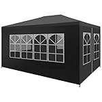 Partytent 3x4 meter antraciet nieuw in doos, Ophalen, Opvouwbaar, Partytent, Minder dan 4 meter