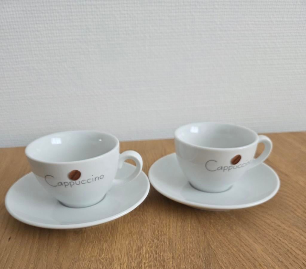 Mitterteich Bavaria Germany Cappuccino kop&schotel 2x ZGAN, Ophalen, Zo goed als nieuw, Porselein, Kop en/of schotel