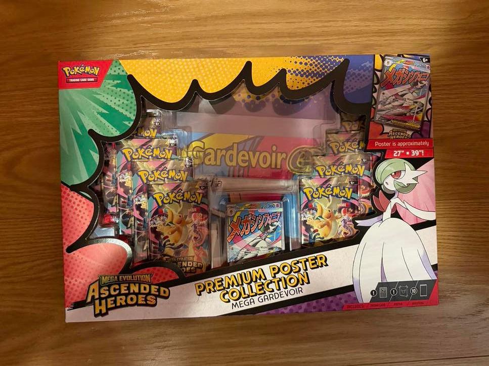 Pokémon Premium Poster Collection Mega Gardevoir, Ophalen of Verzenden, Nieuw, Overige typen