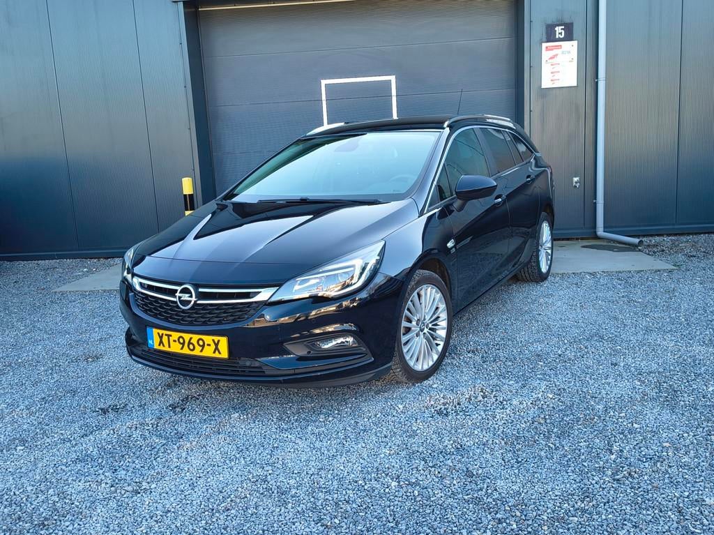 Opel Astra Sports Tourer 1.4 Turbo Nap Airco Navi Garantie, Voorwielaandrijving, Stof, Gebruikt, 4 cilinders