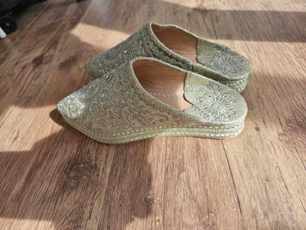 Marokkaanse instapschoen goud, Ophalen of Verzenden, Overige kleuren