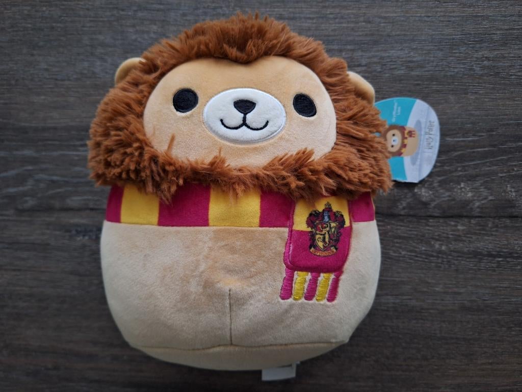 Nieuwe Originele squishmallows Harry Potter Griffindor Lion, Ophalen of Verzenden, Nieuw, Overige typen