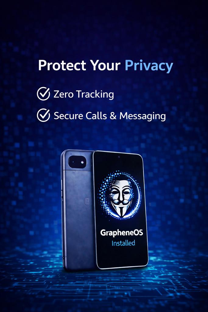 Google Pixel met GrapheneOS  Privacy+ 6 maanden VPN + eSIM, Ophalen of Verzenden, Nieuw, 6 megapixel of meer, Overige modellen