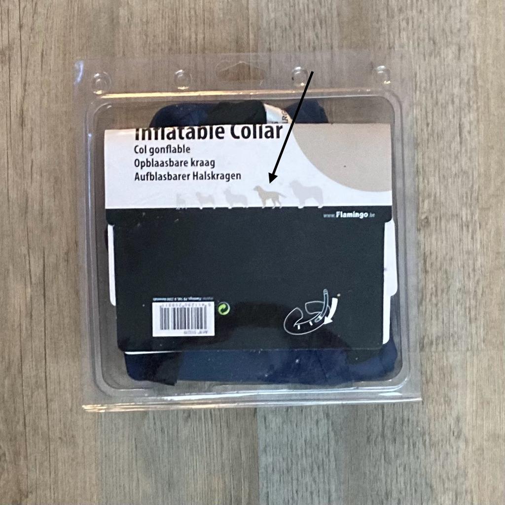 Opblaasbare kraag voor honden, Ophalen, Nieuw