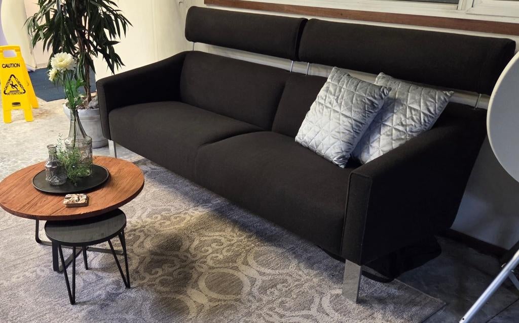 Nette en moderne " Leolux Patachou " 3-zits Design Bank, Huis en Inrichting, Ophalen, Gebruikt, Driepersoons, 75 tot 100 cm