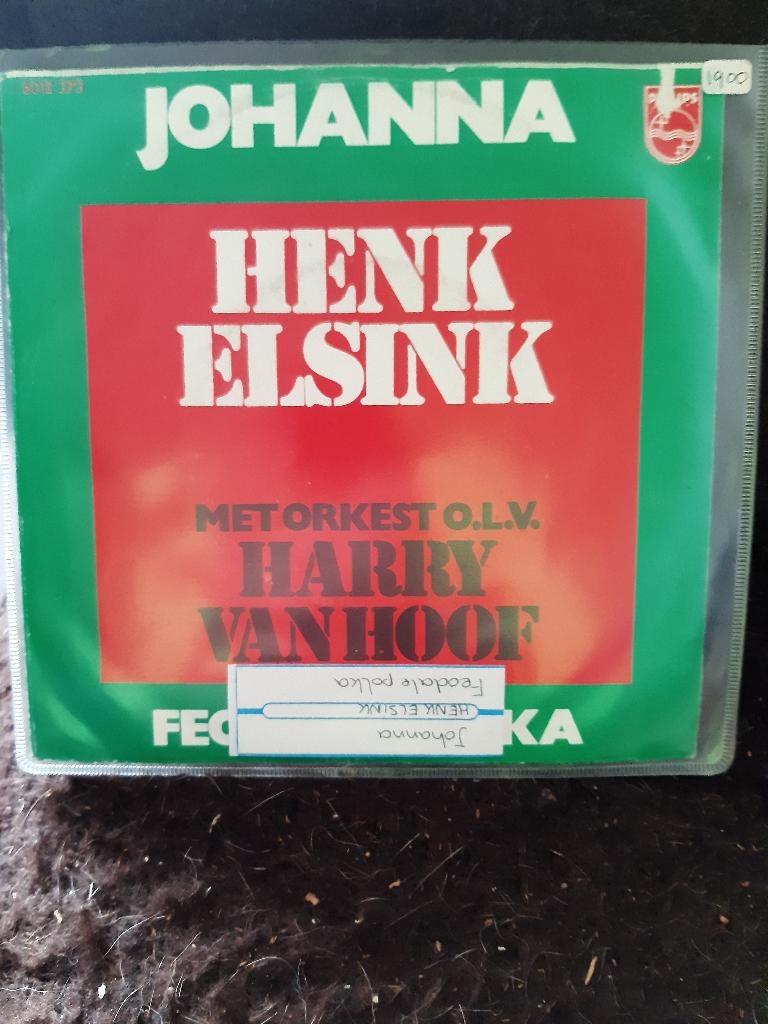 henk elsink - johanna  e, Gebruikt, Verzenden, 7 inch, Single
